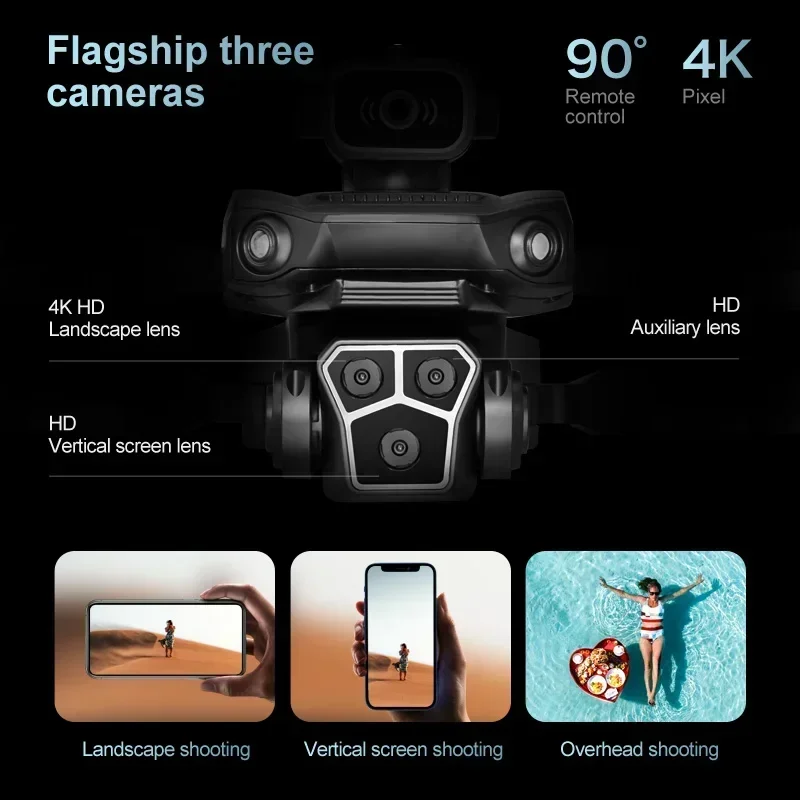 M1S Drone 8K Professional Trip - đánh giá và giá Drone Gimbal 3 Axis