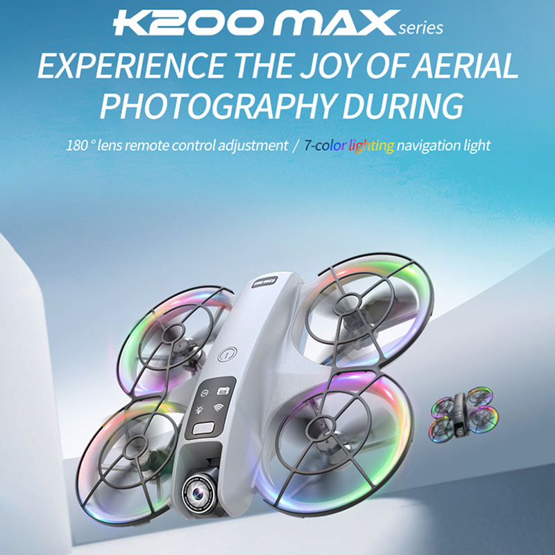 K200 Drone with Camera HD 8K 1 - đánh giá và giá Drone Gimbal 2 Axis