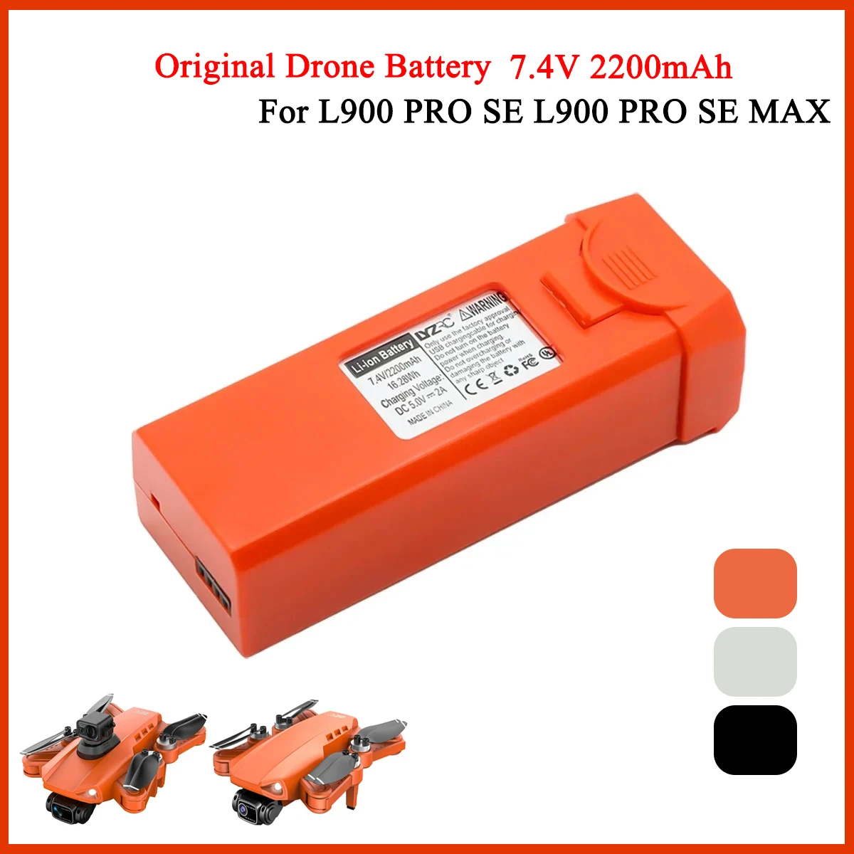 Battery L900 PRO SE Max Drone  - đánh giá và giá Drone Gimbal 2 Axis