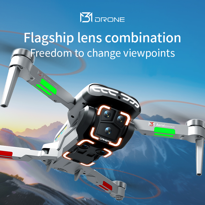 M3 Professional Drone 4K HD Ae - đánh giá và giá Drone Gimbal 2 Axis