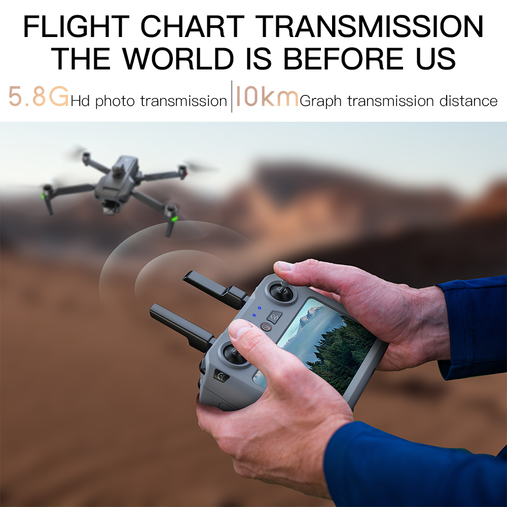 Teeggi SG909 MAX GPS Drone Wit - đánh giá và giá Drone Gimbal Brushless