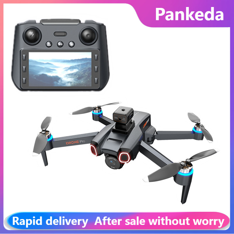 814 drone profissional 4K HD C - đánh giá và giá Drone Gimbal 2 Axis