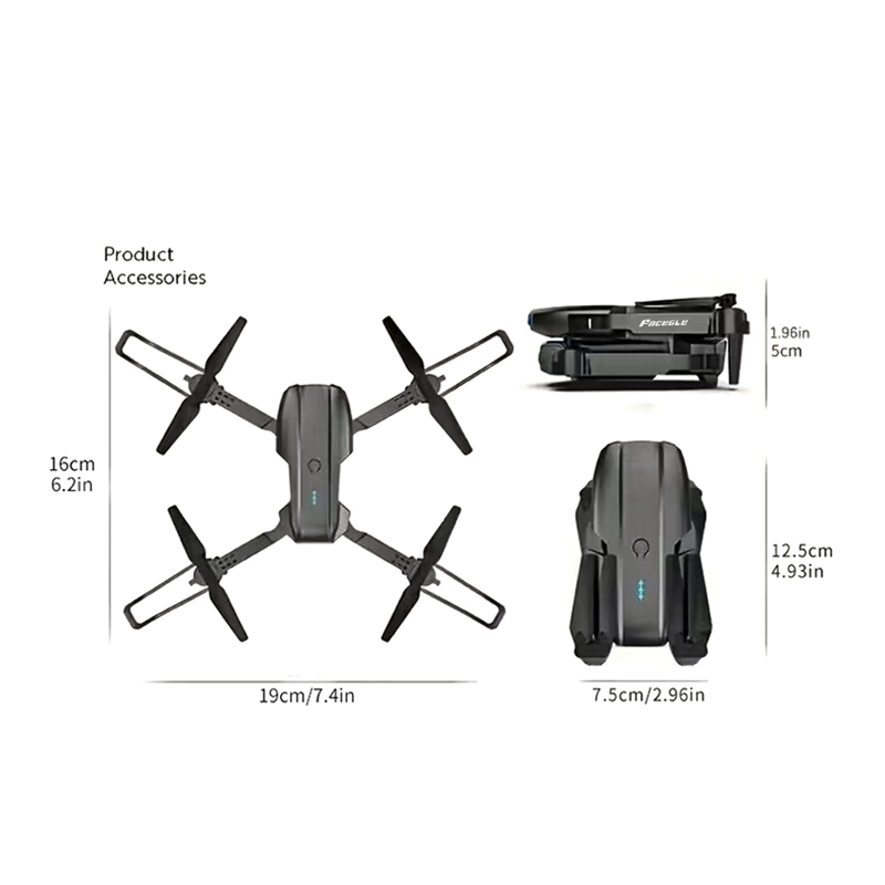 FACEGLE UAV E99 Nova RC Drone  - đánh giá và giá Drone Gimbal Brushless