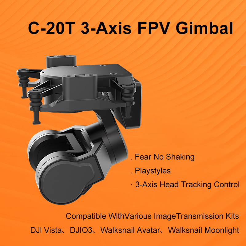 3-Axis Gimbal for FPV Racing D - đánh giá và giá Drone Gimbal Mount